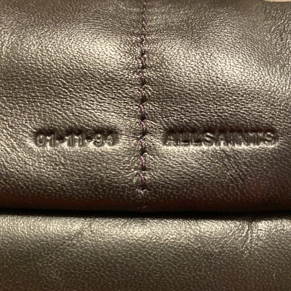 All Saints Frankie Cross Body Purse - Picture 3 of 8